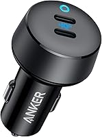 Anker PowerDrive III Duo 40W Dual USB-C Car Charger, PowerIQ 3.0 Fast Charging for iPhone 17/16/15, Galaxy S24/S23 & More
