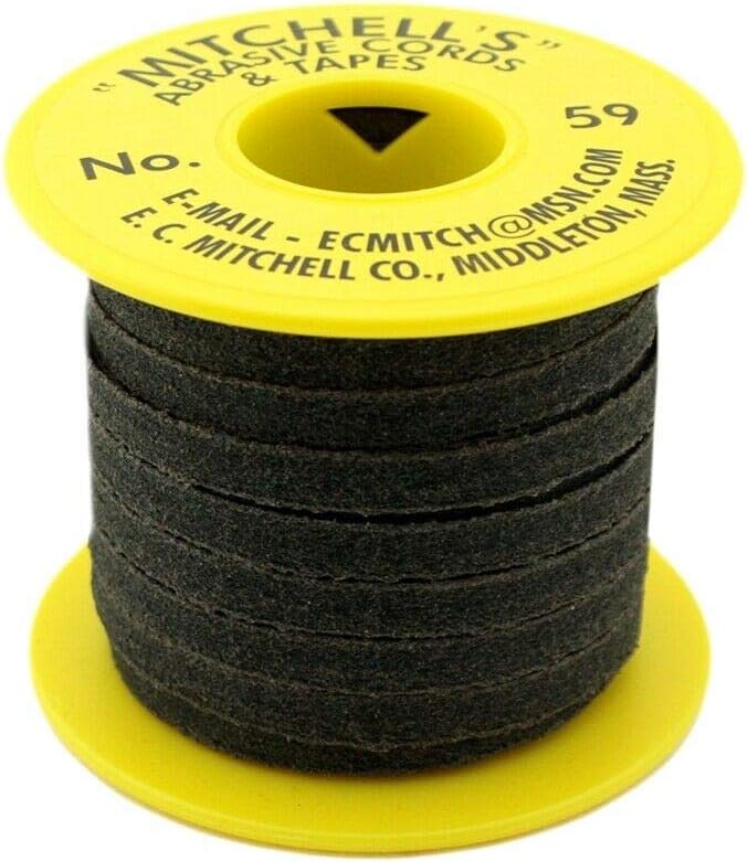 Mitchell's Abrasive Emery Tape No. 59, 150 Grit, 1/4" X 50