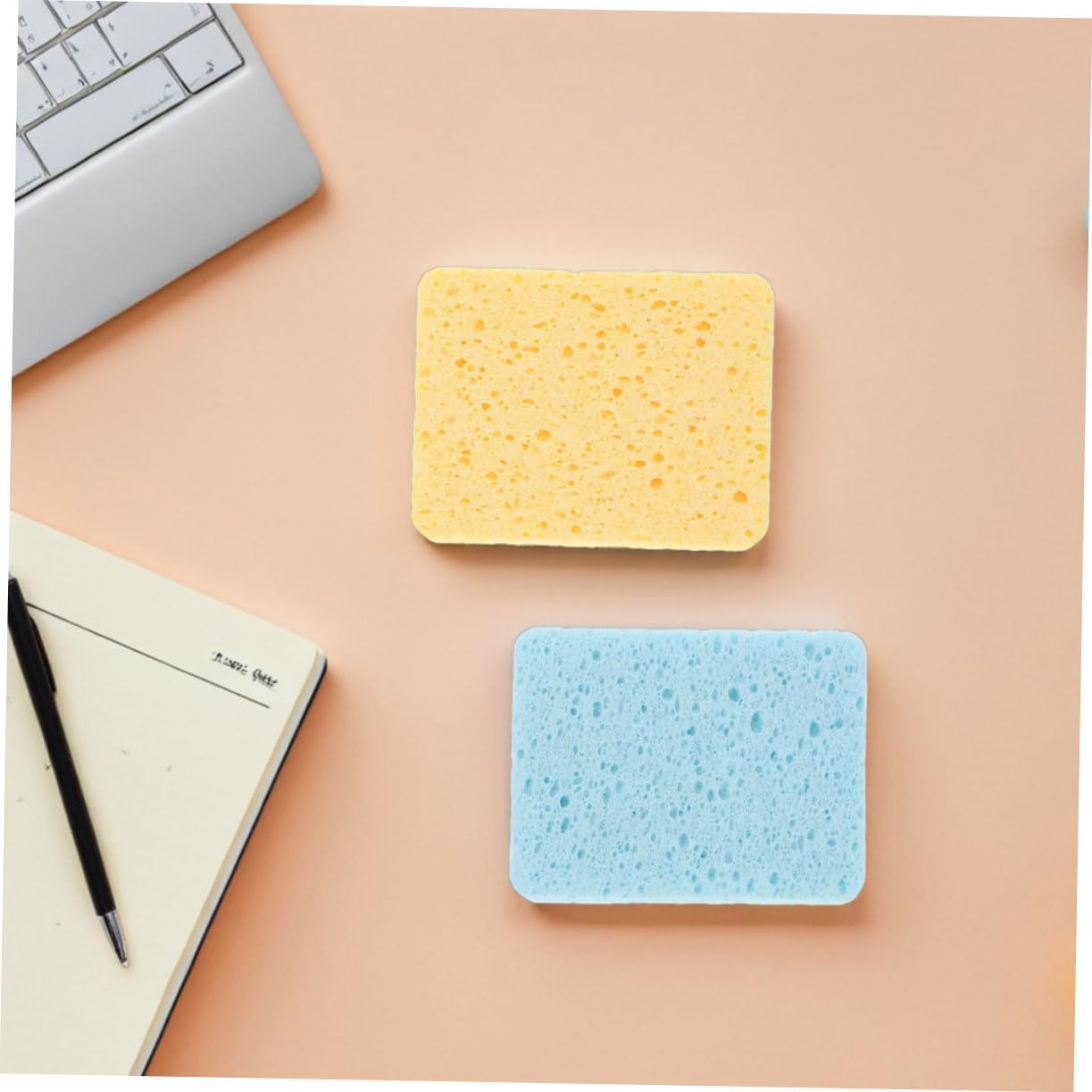 3pcs Artist Watercolor Sponges Super Absorbent Rectangle Sponges for Brush Cleaning for Watercolor Acrylic Painting