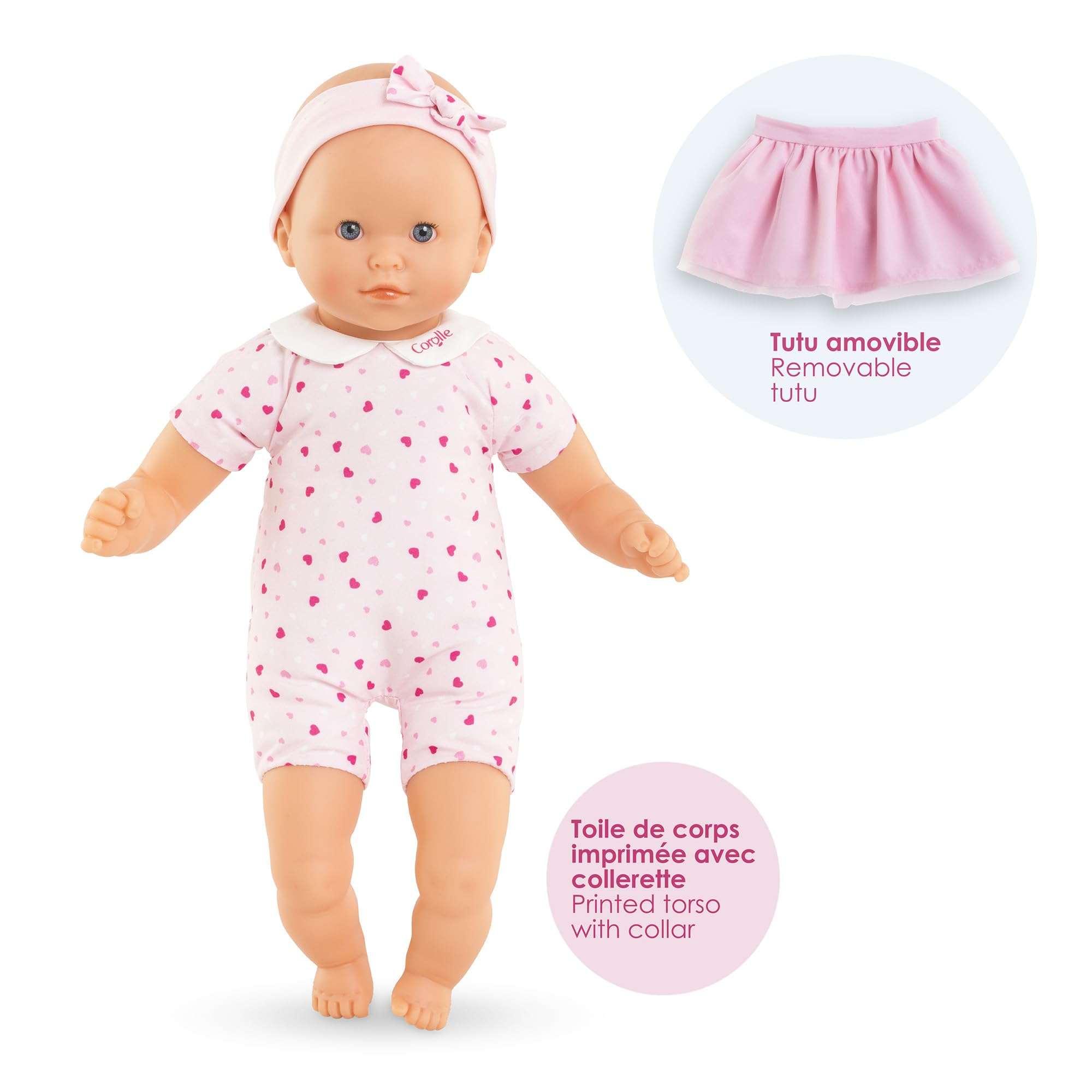 Corolle - My First Poupon, My Adorable Little Poupon, Serca, 30cm, od 12 miesięcy, 9000100810