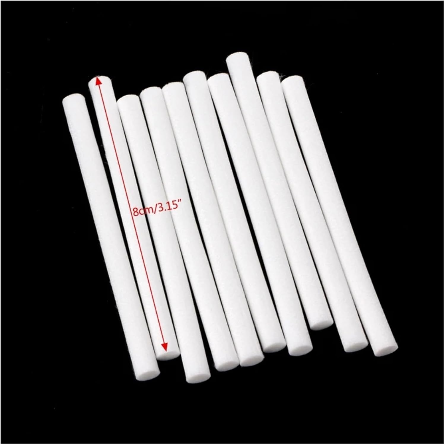 80mm 10Pcs Humidifiers Replacement Filter Can Be Cut for Air Aroma Diffuser Part