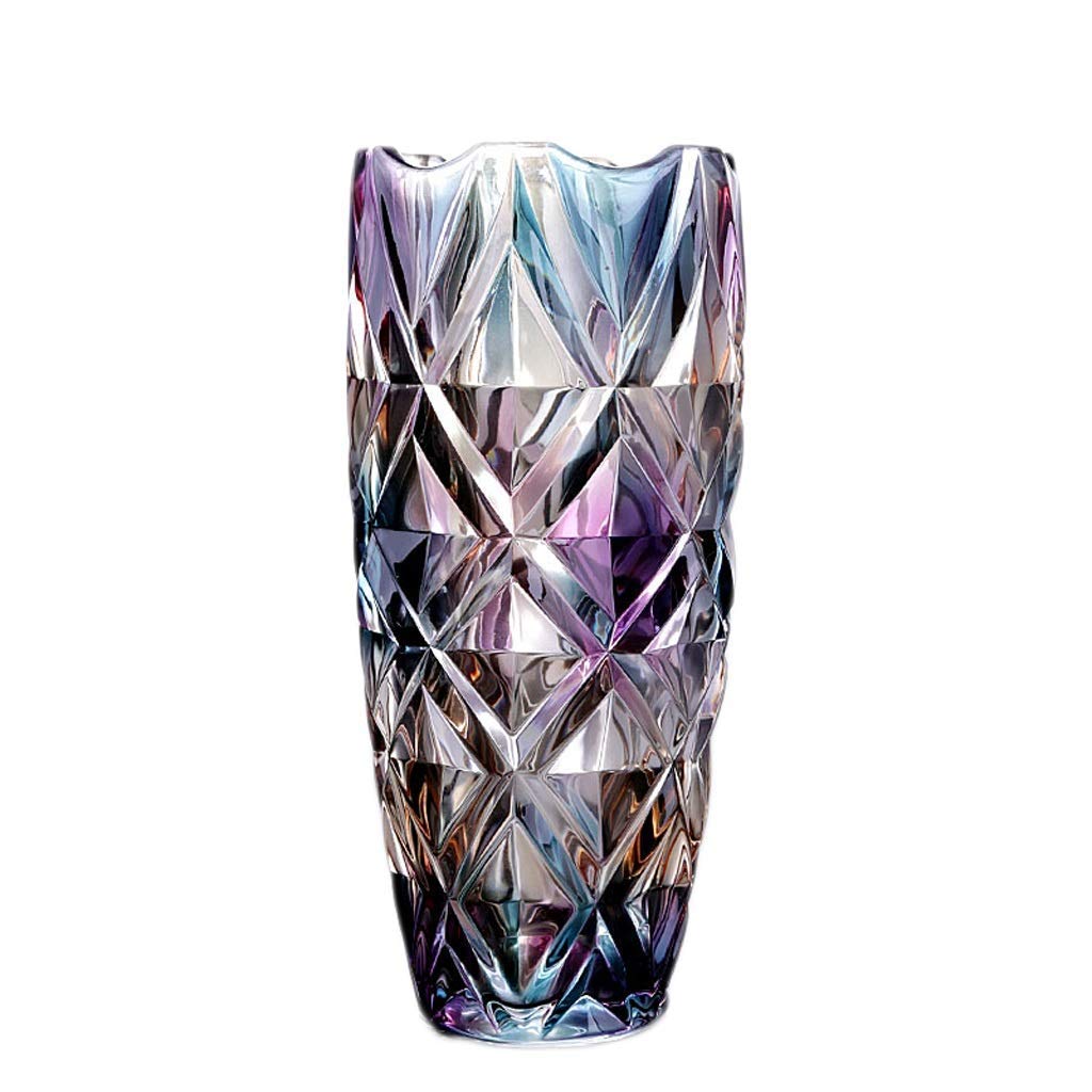 Vase en verre pour bouquets de fleurs naturelles et aménagement intérieur