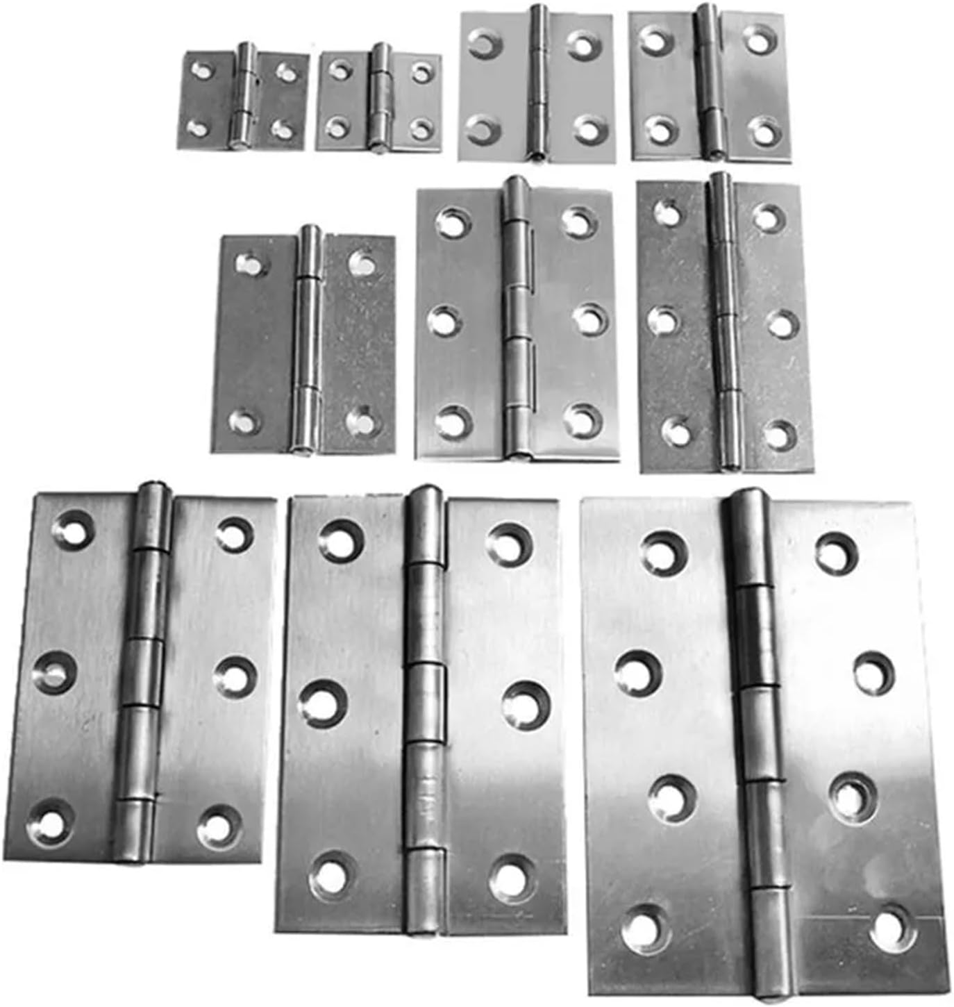 Stainless Steel Cabinet Door Hinge Boat Marine Butt 1.0/1.5/2.0/2.5/3.0/4 Inch Length 2Pcs(4 inch)