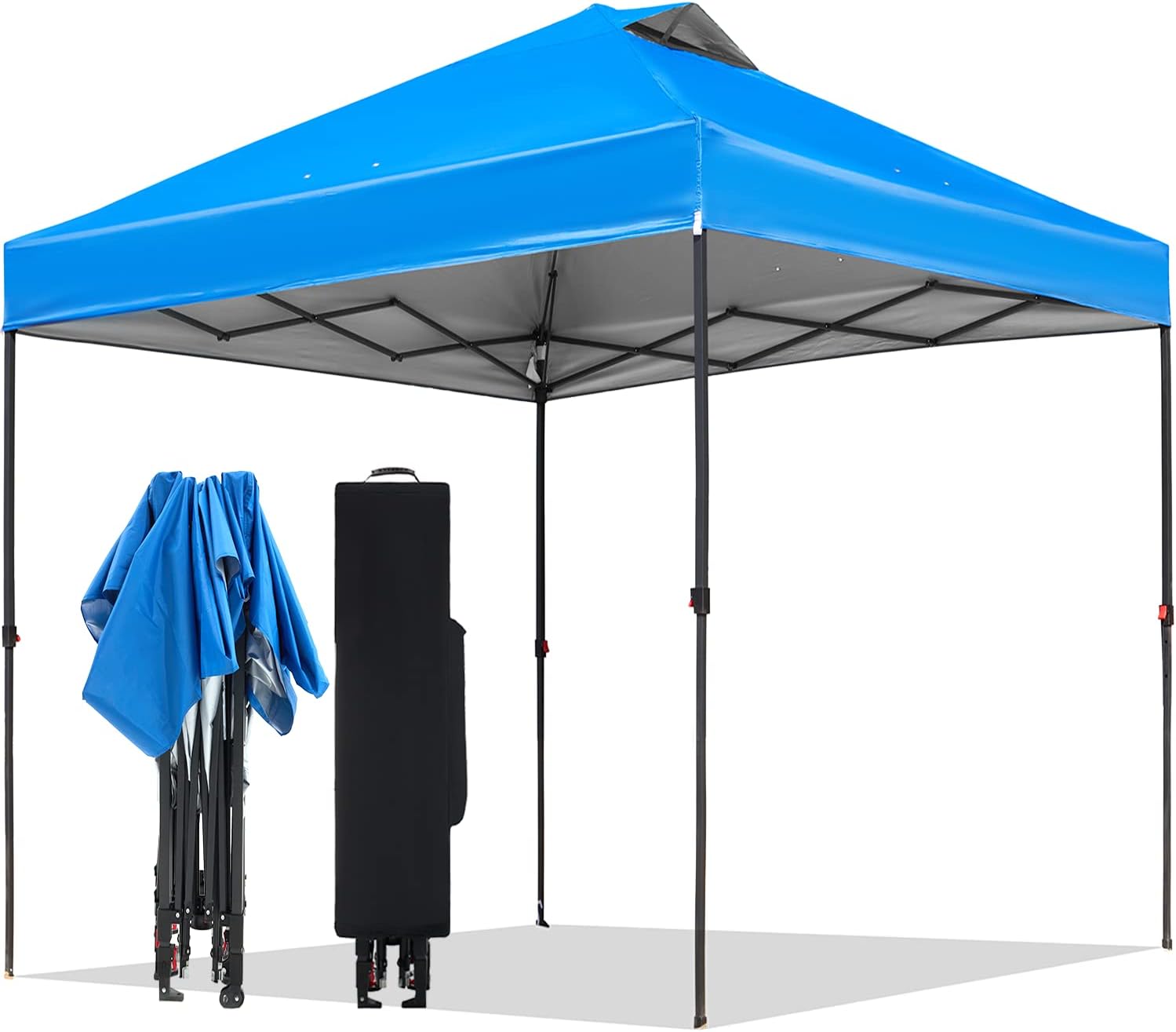 Tunbne 10'x10' Pop Up Canopy Tent with Vented Roof