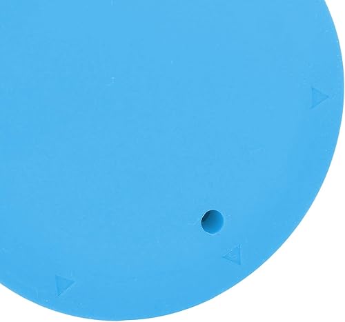 Miniatura 5 de Cápsulas de café reutilizables recargables de 2.087 in, taza de filtro, cápsula de café de acero inoxidable para cafetera Dolce Gusto (Azul) Filtros