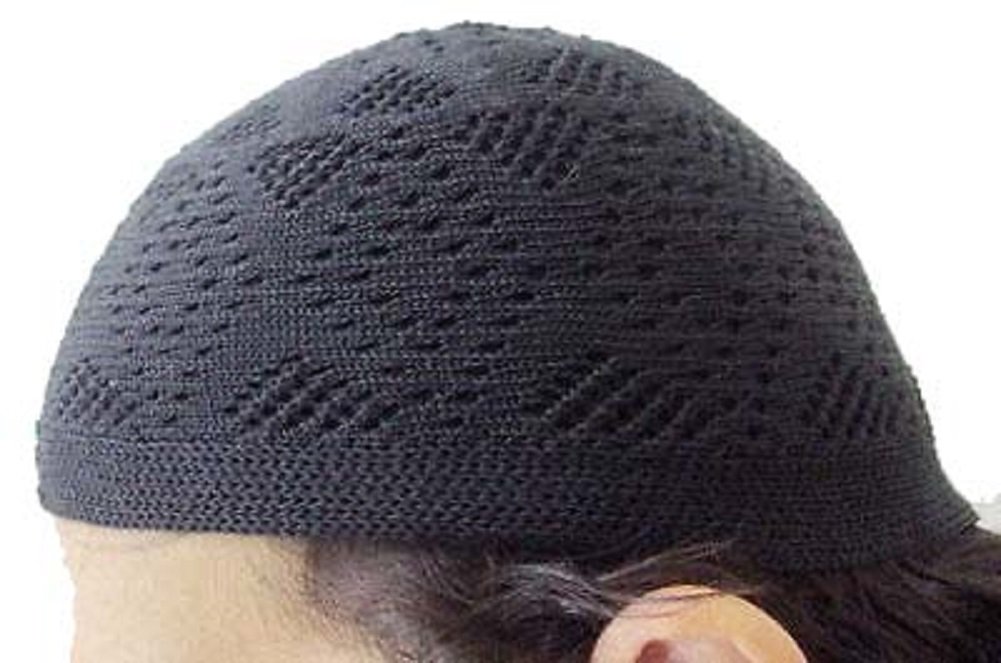 Egyptian Man 100% Cotton Kufi koofi Kofi Topi Embroidery Cap Hat Muslim Mens 1Pcs Turkish L