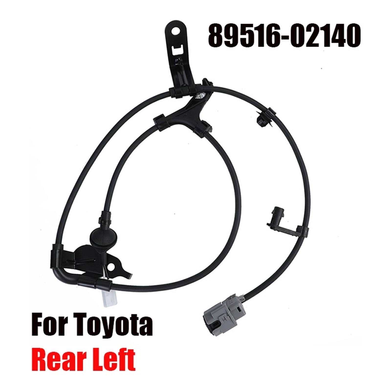 89516-02140 8951602140 Rear Left ABS Wheel Speed Sensor 89516