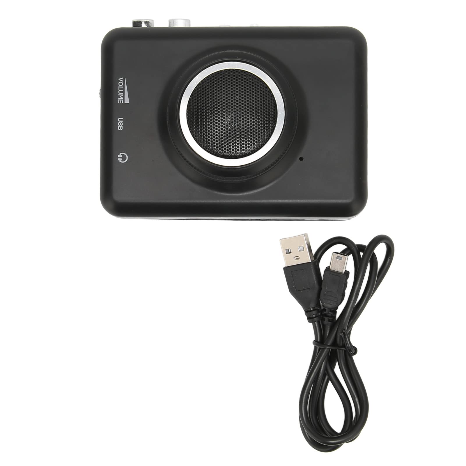 Convertidor y Reproductor de Cinta Casetes, Reproductor de Cassette USB, Convertidor de Cinta a MP3, Convierte Cintas de Audio a MP3 Digital, Guárdalas Directamente en Una Memoria USB o PC, CD