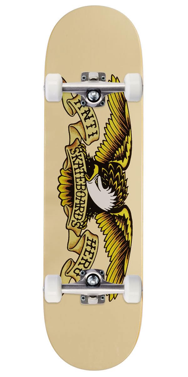Anti-Hero Classic Eagle Skateboard Complete - Cream - 8 62