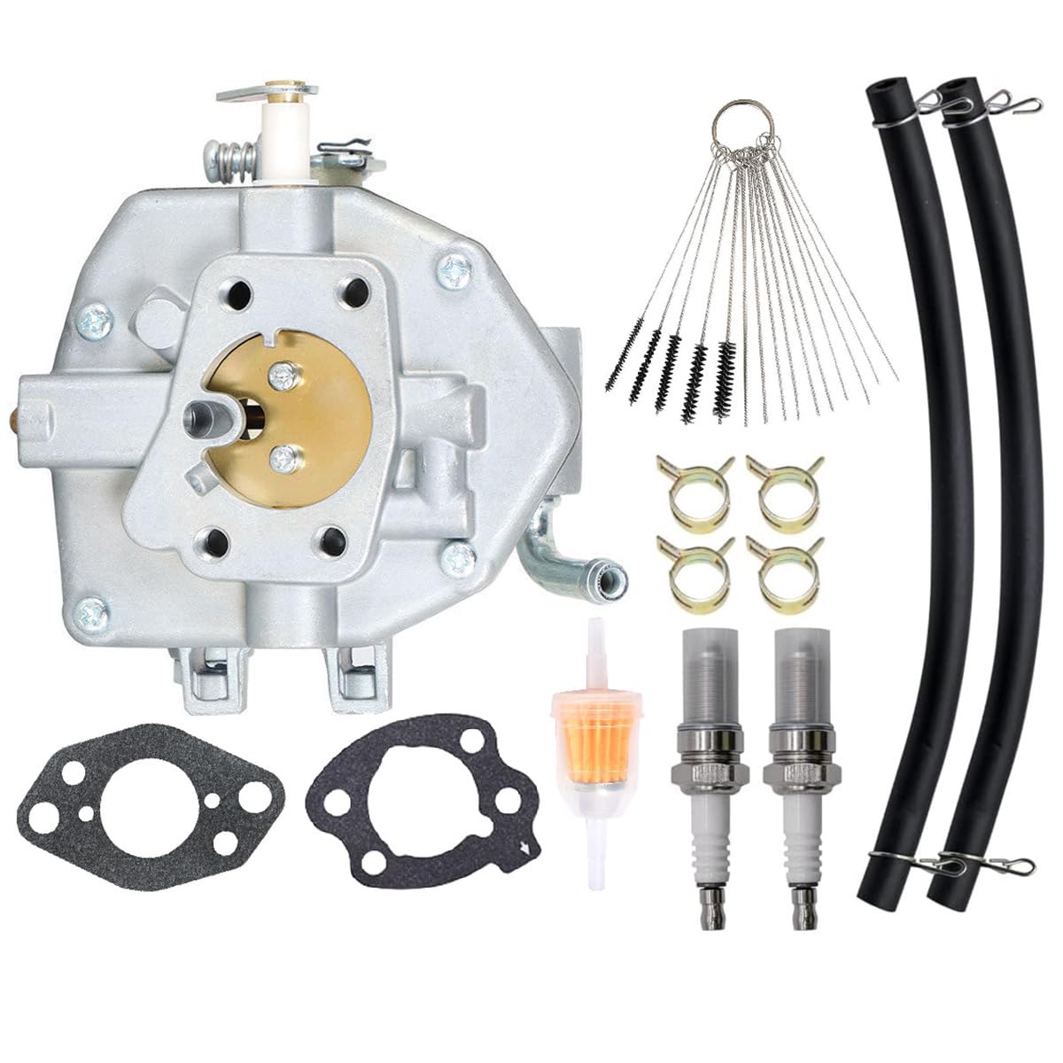 Hippotech 846109 Carburetor for Briggs Stratton 303442 303445 303446 303447 305442 305445 305447 Series Engines Vanguard 16 hp Replaces 809011 846082 845906 809013 with Gaskets Cleaner Tool Kit
