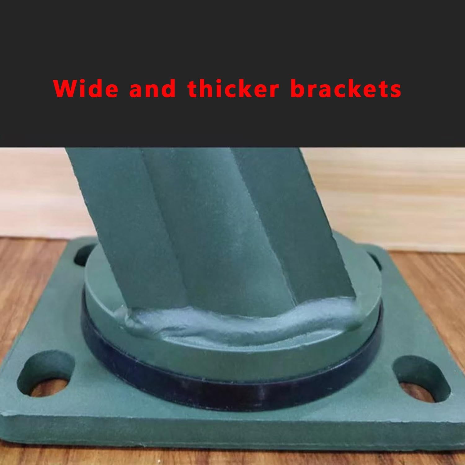 roulettes Industrielle 150/200mm, Lot de 4 roulettes Charge Jusqu'à 3600kg, roulettes Pivotantes avec Frein, pour Workbench/Chariot(2*Swivel+2*Brake,8in(200mm))