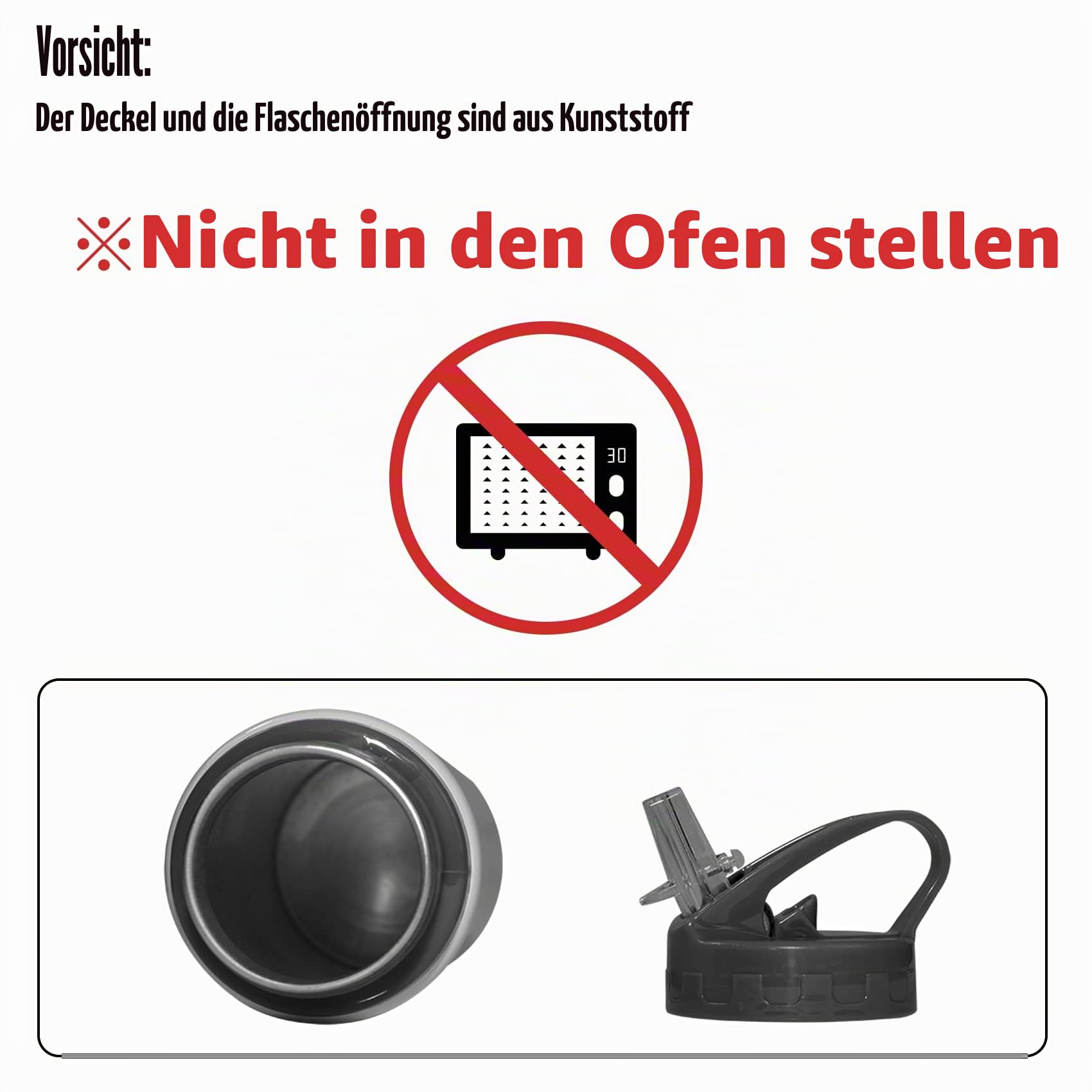 MR.R 20 Unzen Sublimationsrohlinge, weiß, Sport-Aluminiumflasche, tragbar, schwarzer Laptop-Deckel für Wärmeübertragungsdruck