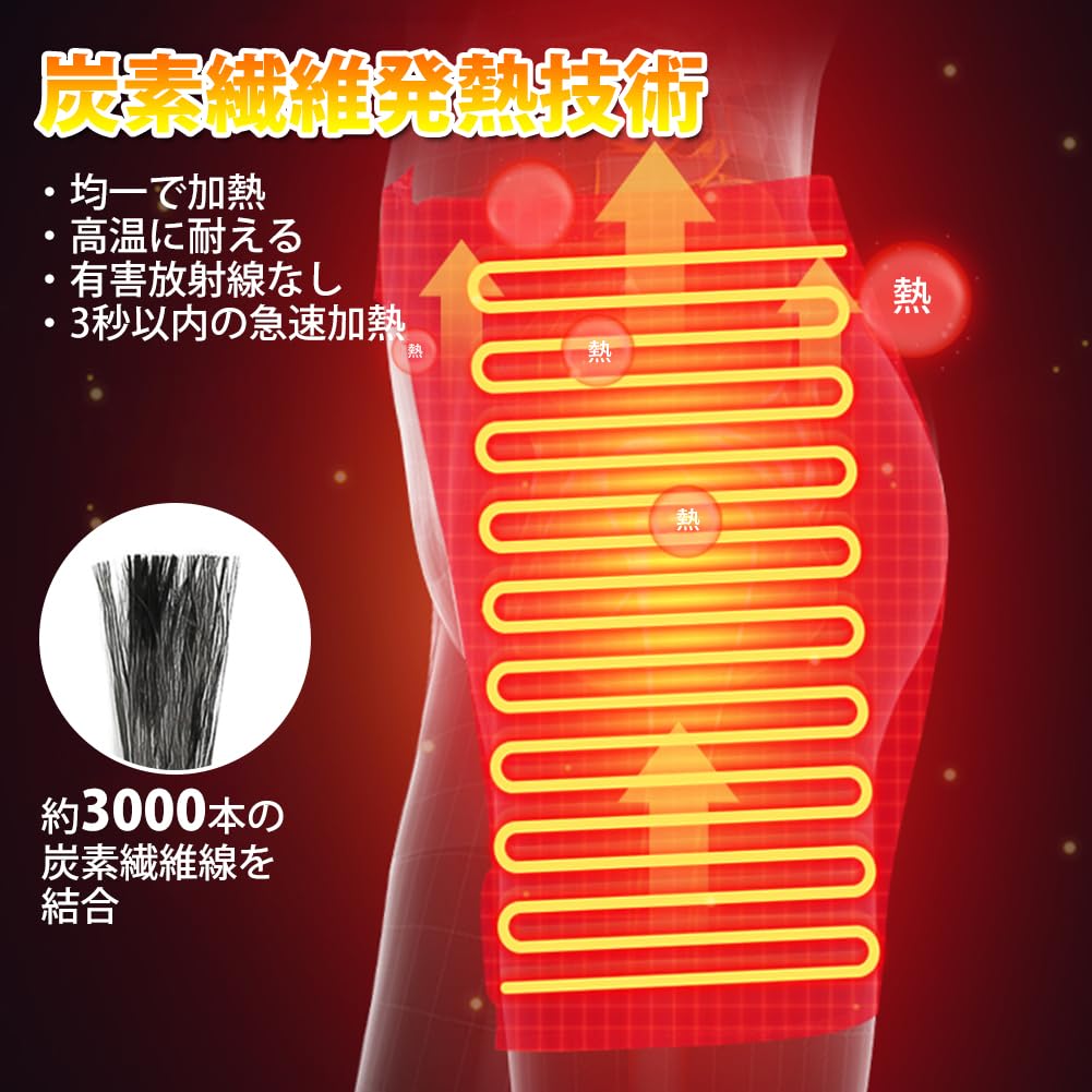 Amazon | 「65℃・60℃・55℃恒温」 MACOLAUDER 電気ヒップパッド 電熱
