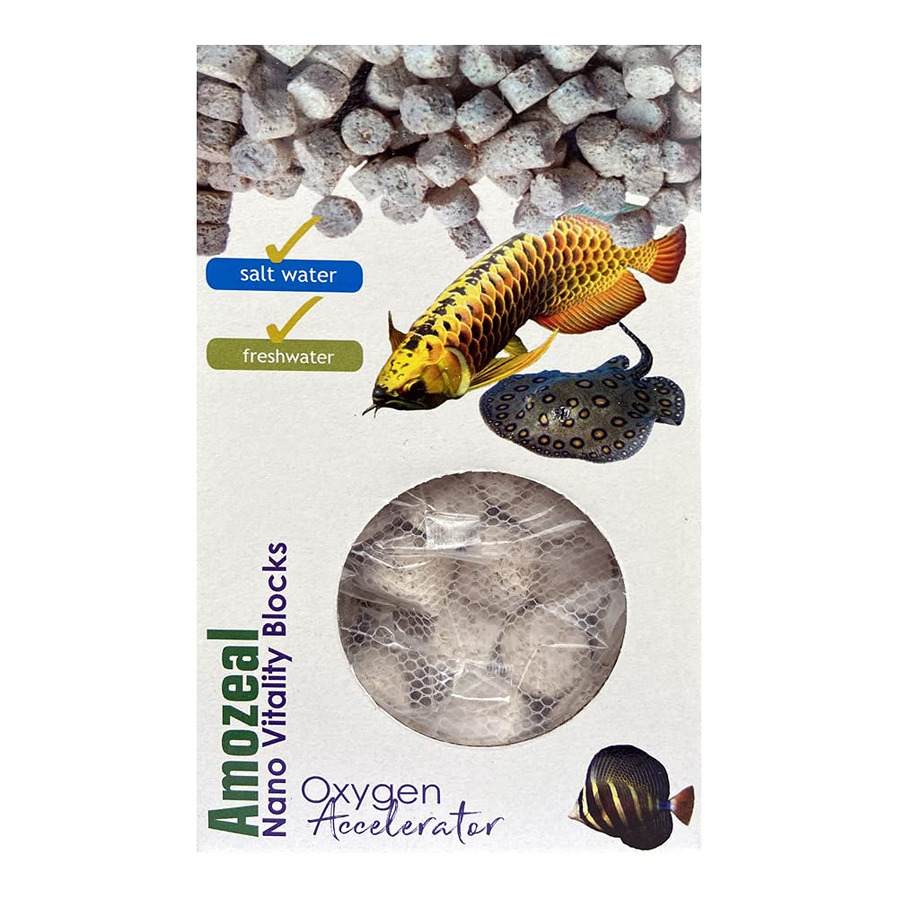 Aquatic Remedies Amozeal Nano Vitality Blocks Filter Media 800ml / 350g (B097PZ7149) Amazon Price History, Amazon Price Tracker
