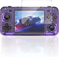 Protetor de tela para console de jogos portátil R36H, vidro temperado de dureza 9H para BOYHOM R36H, antiarranhões, sem bolhas, clareza HD