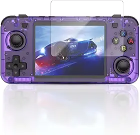 Protetor de tela para console de jogos portátil R36H, vidro temperado de dureza 9H para BOYHOM R36H, antiarranhões, sem bolhas, clareza HD