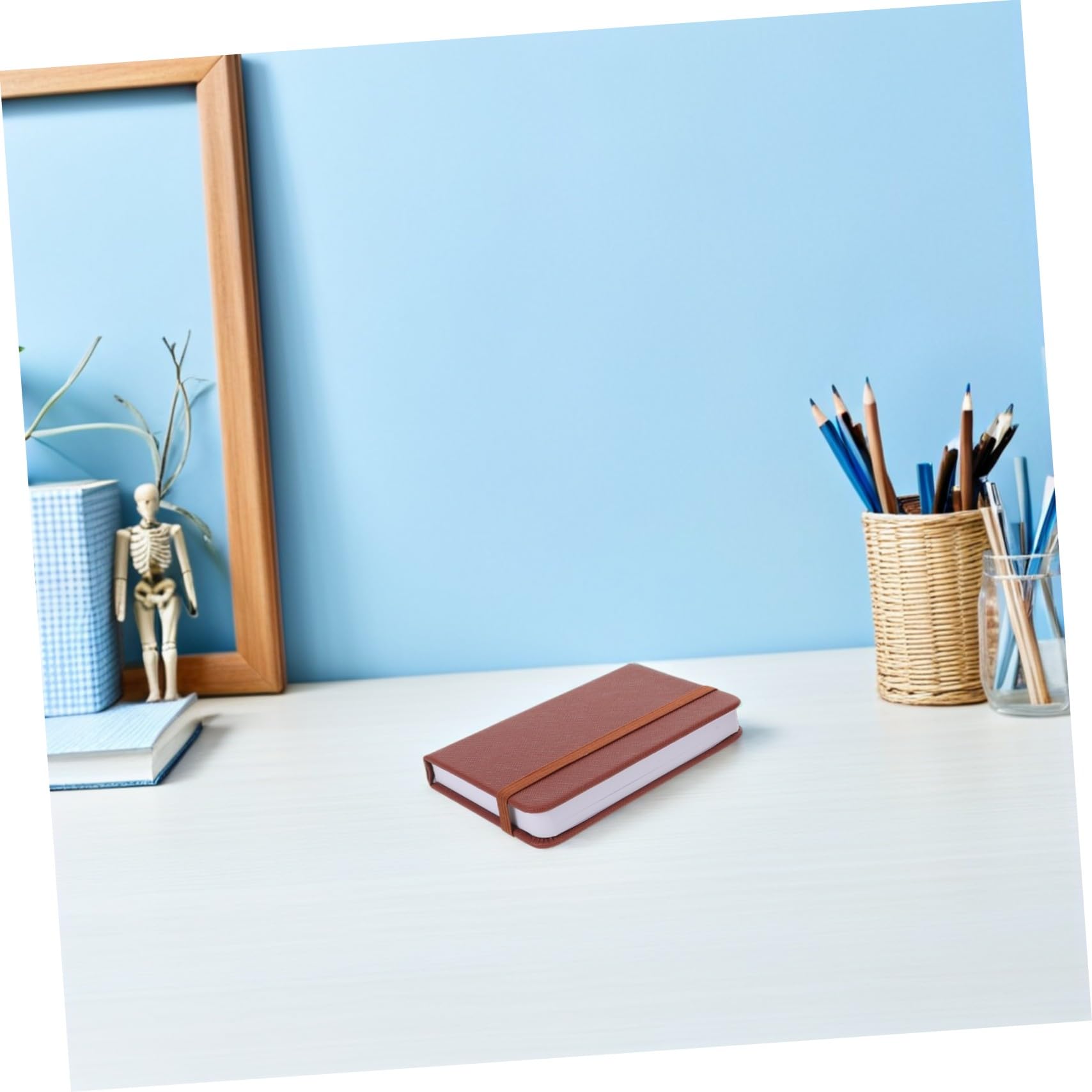 Gatuida Mini Bloc-notes de Poche A7, 10 Pièces, Couverture Rigide