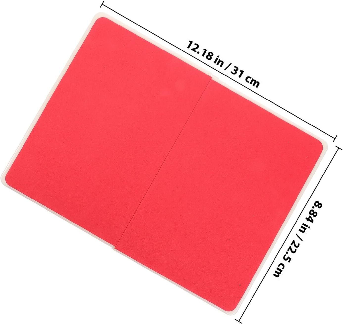 Reusable Taekwondo Breaking Board Medium 10mm Thick Red Martial Arts Training Target Board Portable Practice Karate for Taekwondo Kick and Punch Training