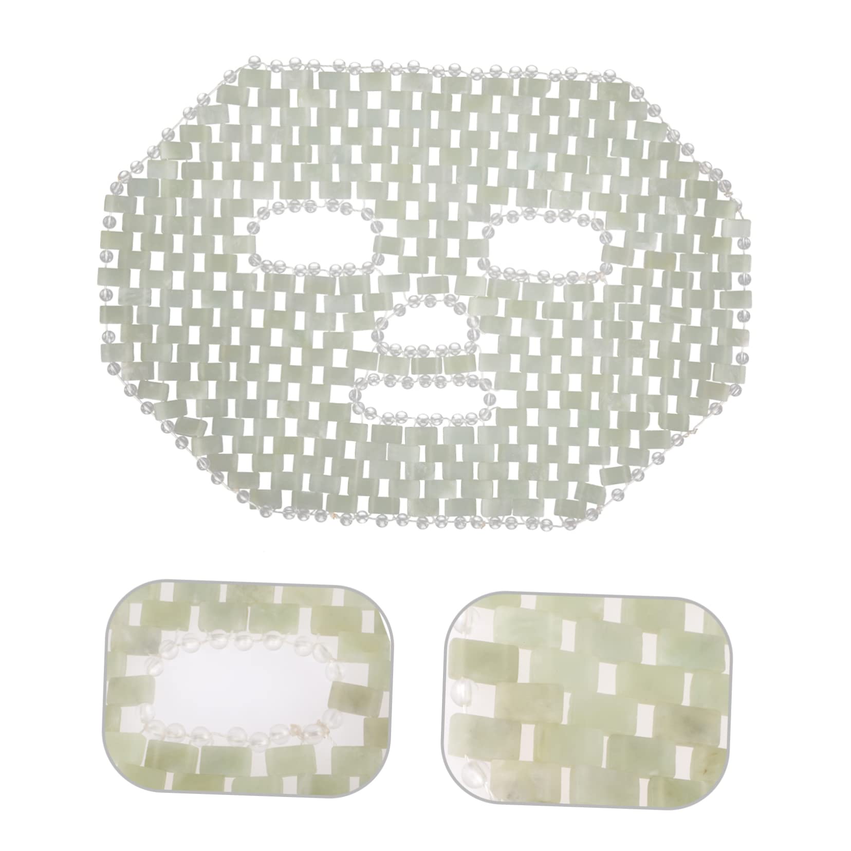 Jade Spa Maske für Salon, Eisaugenmaske, Schönheitsmaske | Gesichtsmaske aus Jade, Feuchtigkeitsmaske Gesicht, Kühle Anwendung vor Reinigung