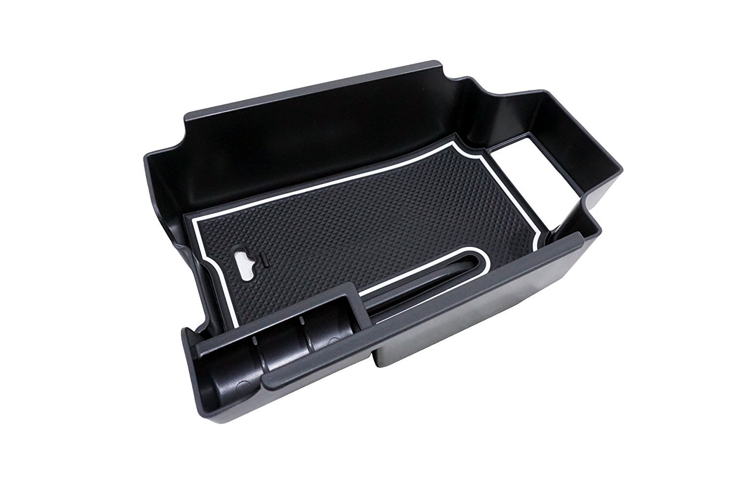 VesulCenter Console Organizer Armrest Storage Tray Fit for Cadillac XT5 2017 2018 2019 ABS Insert Organizer Glove Pallet