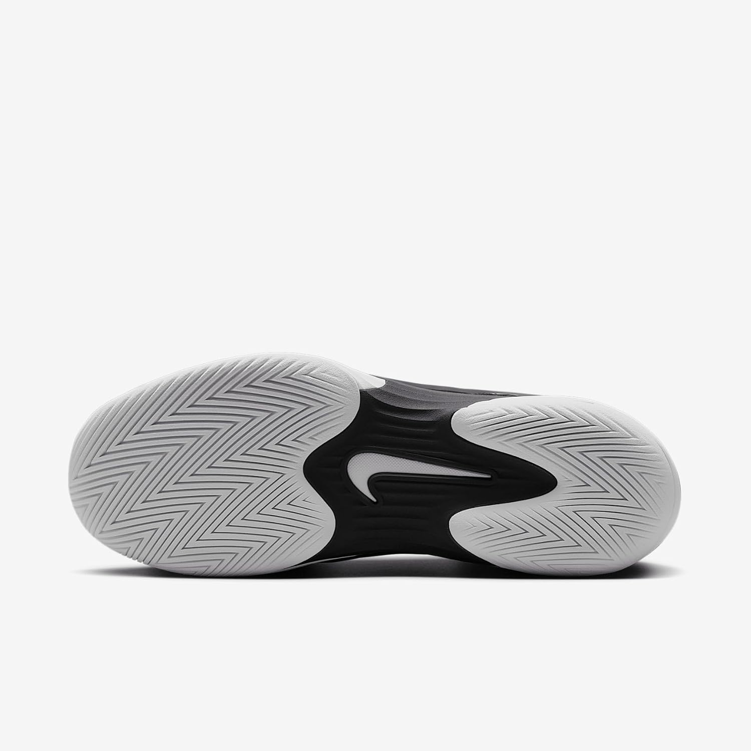 Nike Vapor 12 Women's Hard Court Tennis Shoes (FV5554-001, Black/Dark Smoke Grey/White) Size 9.5