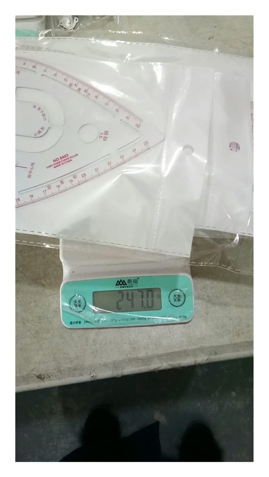 Set di 7 righelli da cucito per disegnare e classificare, strumenti professionali per la creazione di stencil per sartoria e artigianato