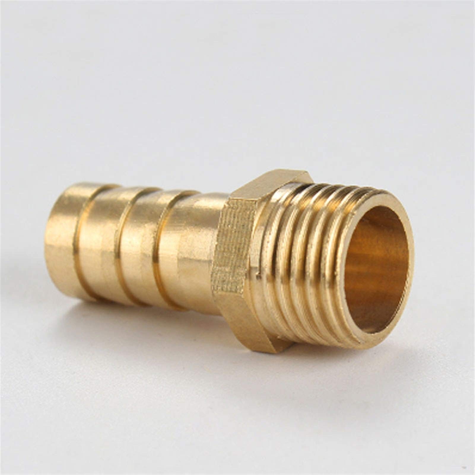 Raccordo In Ottone Per Tubi Flessibili - Gomito Spinato, Filettatura Femmina 1/4-1/2 BSP, Per Acqua/Gas