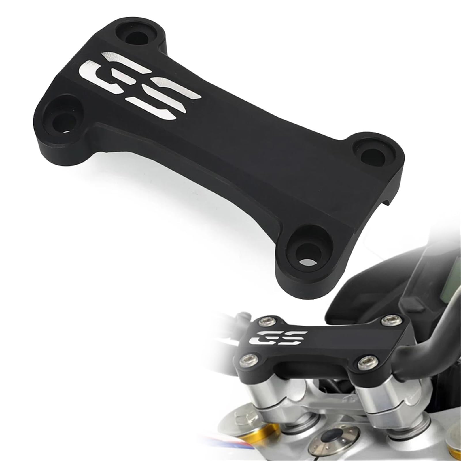Support de pince de guidon pour BMW R1250GS en aluminium usiné haute résistance