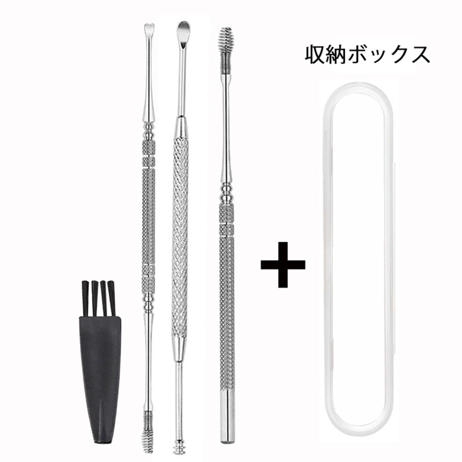 Amazon.co.jp: らせん型 耳かき みみかき ヘラ コイル 両用 耳