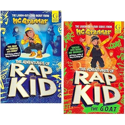 The Adventures of Rap Kid Series by MC Grammar 2 Books Collection Set