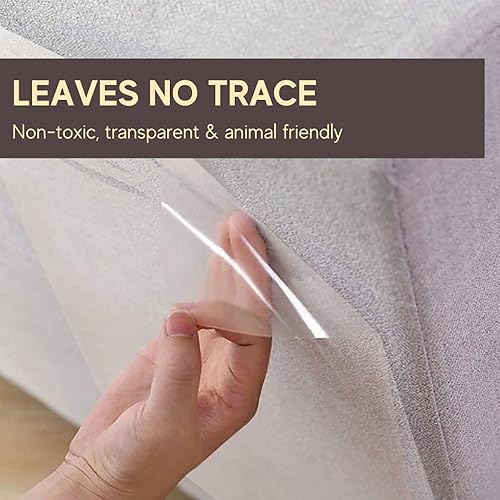 Vista 7 de Leo's Paw Protector de arañazos para muebles para sofá, gatos, protector de arañazos repelente de arañazos para sofá, adhesivo de entrenamiento