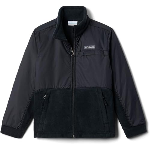 Columbia Boys' Steens Mt Overlay Fleece Jacket