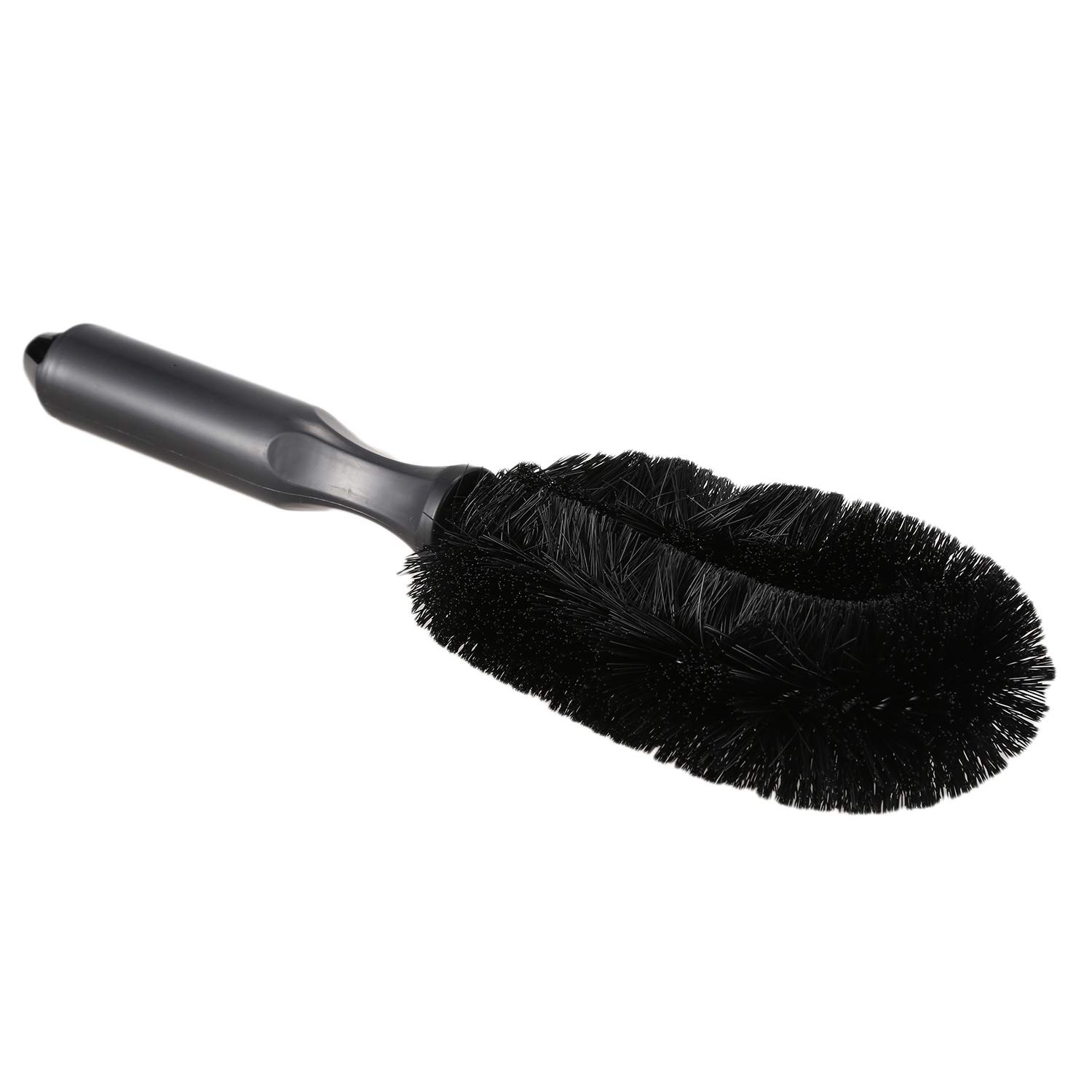 de Limpieza automatica de Rueda de neumatico de Coche Carro de Color Negro Cepillo Lavado de Longitud de 10,6"