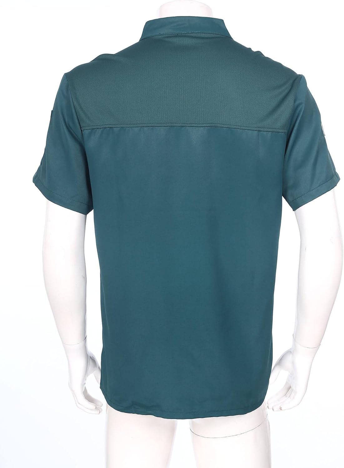Hularka Long/Short Sleeve Chef Jacket Kitchen Chef Coat Kitchen Cooking Uniform for Men Women
