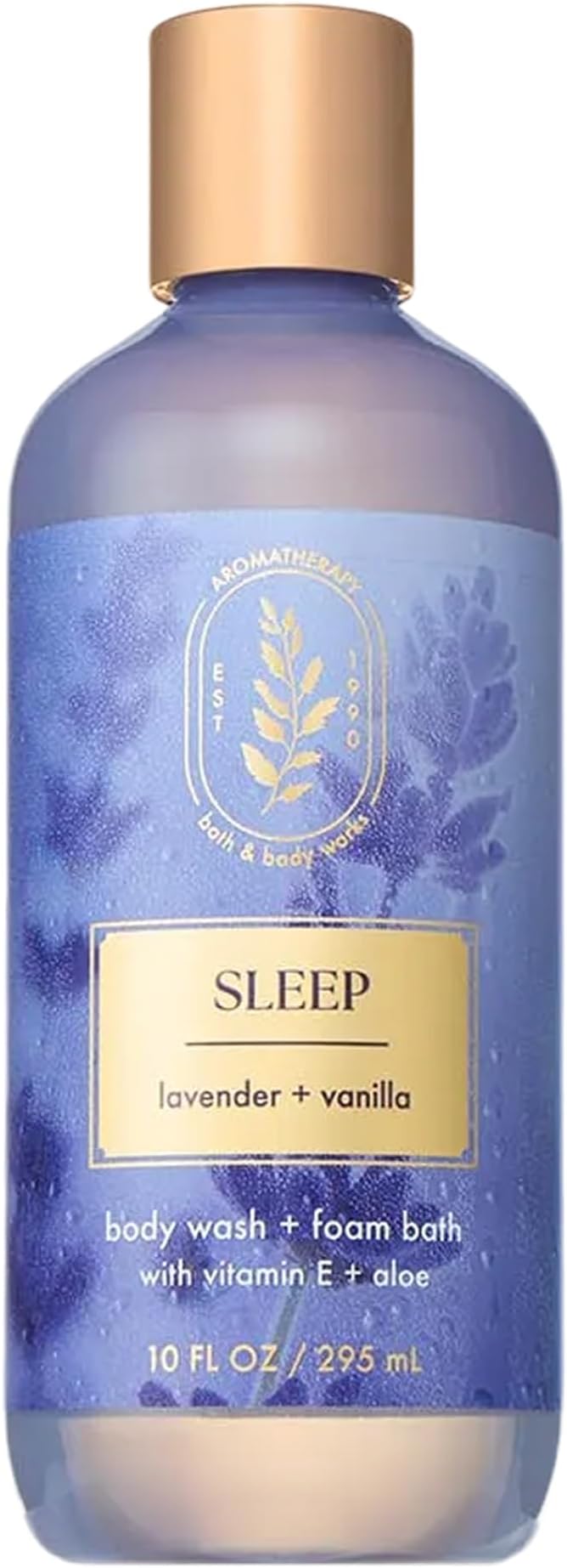 Aromatherapy Sleep - Lavender + Vanilla Body Wash & Foam Bath, 10 Fl Oz