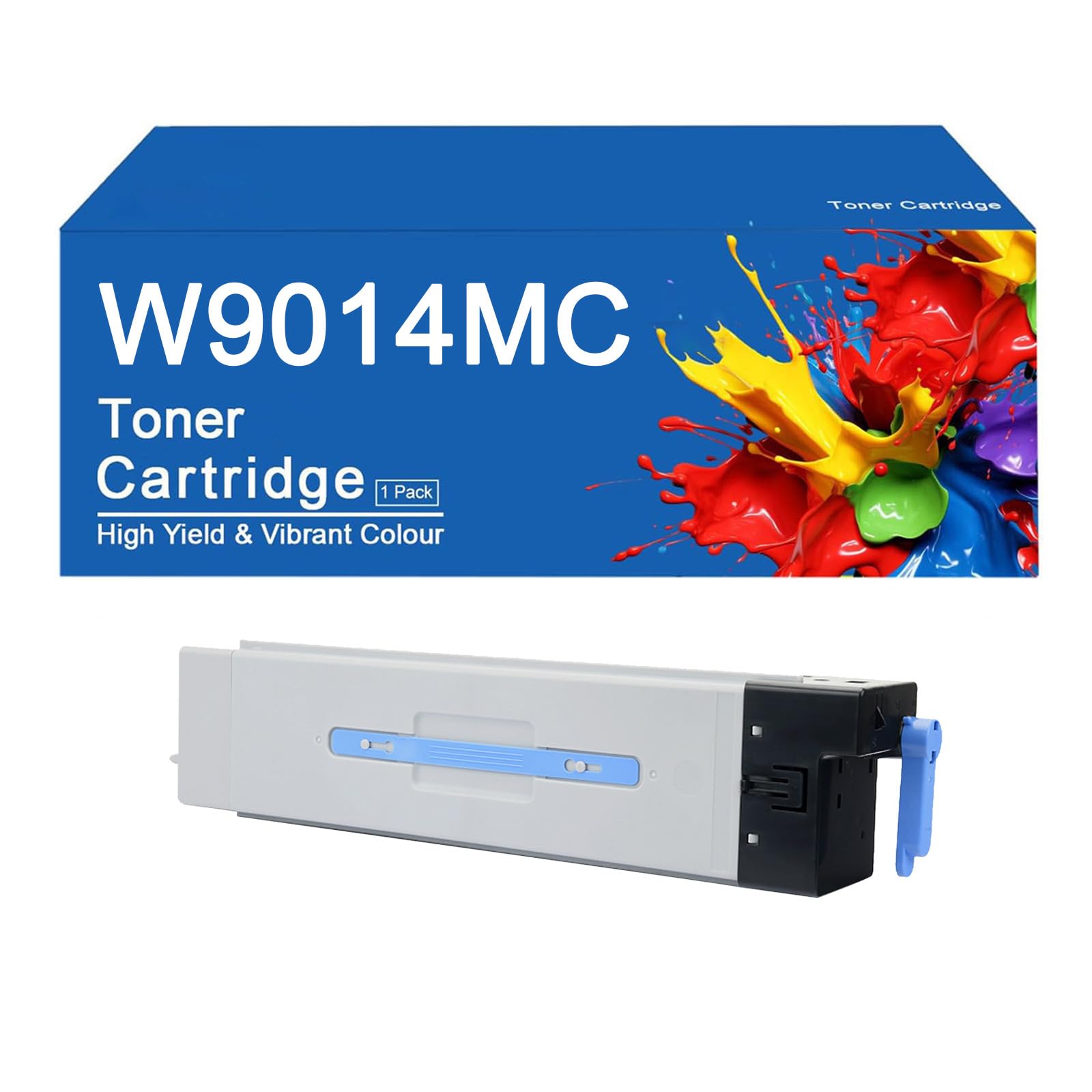 Cartuchos de tóner Negro W9014MC de Alto Rendimiento para impresoras multifunción HP LaserJet Managed MFP E82540z, E82550z y E82560,W9014MC-1Set