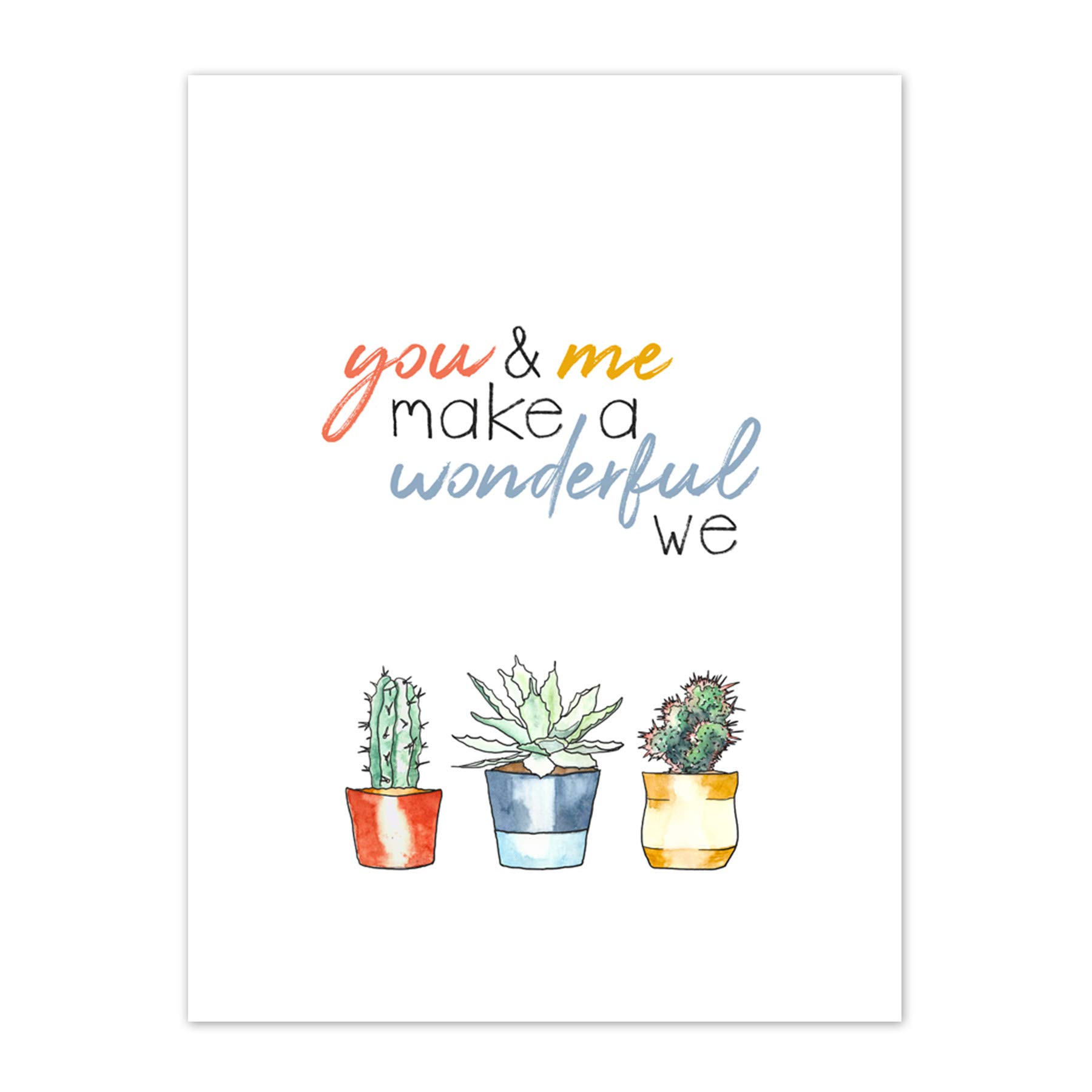 Wee Blue Coo Wonderful We Canvas Wall Art Print
