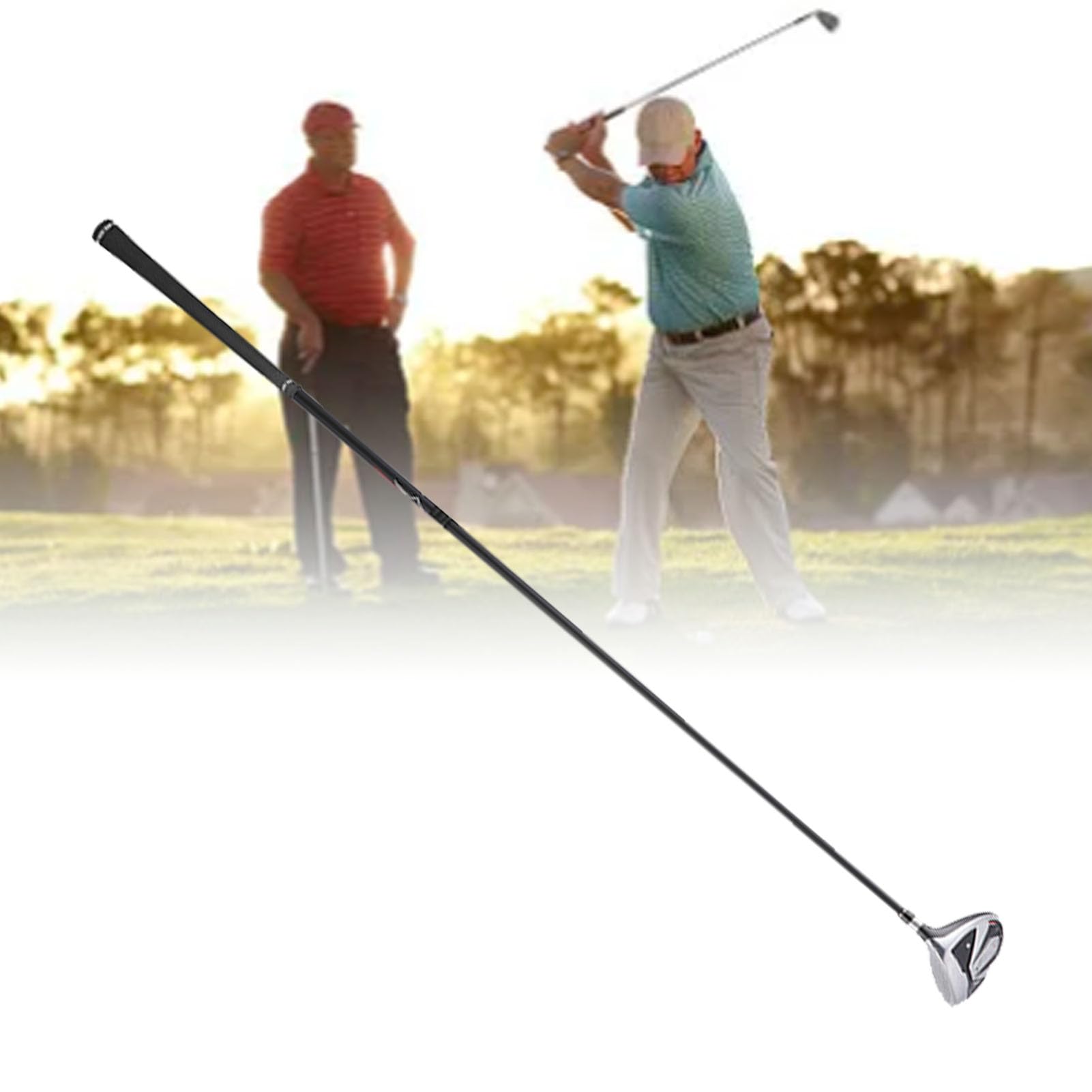 Fairway-Holz, Niedriger Schwerpunkt, Langstrecken-5-Holz-Golfschläger, Leichter Golfschläger mit Aluminiumlegierungs-Carbon für Herren-Anfänger