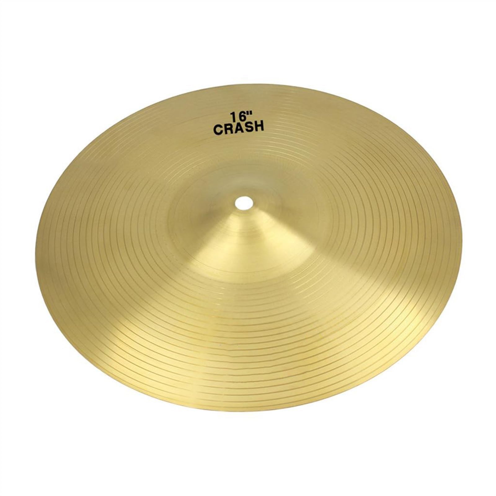 Cymbale Crash Professionnelle en Alliage De Laiton De 16 Pouces pour Les Étudiants Débutants Accessoires pour Instruments à Percussion