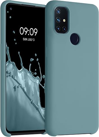 kwmobile Case Compatible with OnePlus Nord N10 5G Case - TPU Silicone Phone Cover with Soft Finish - Arctic Night