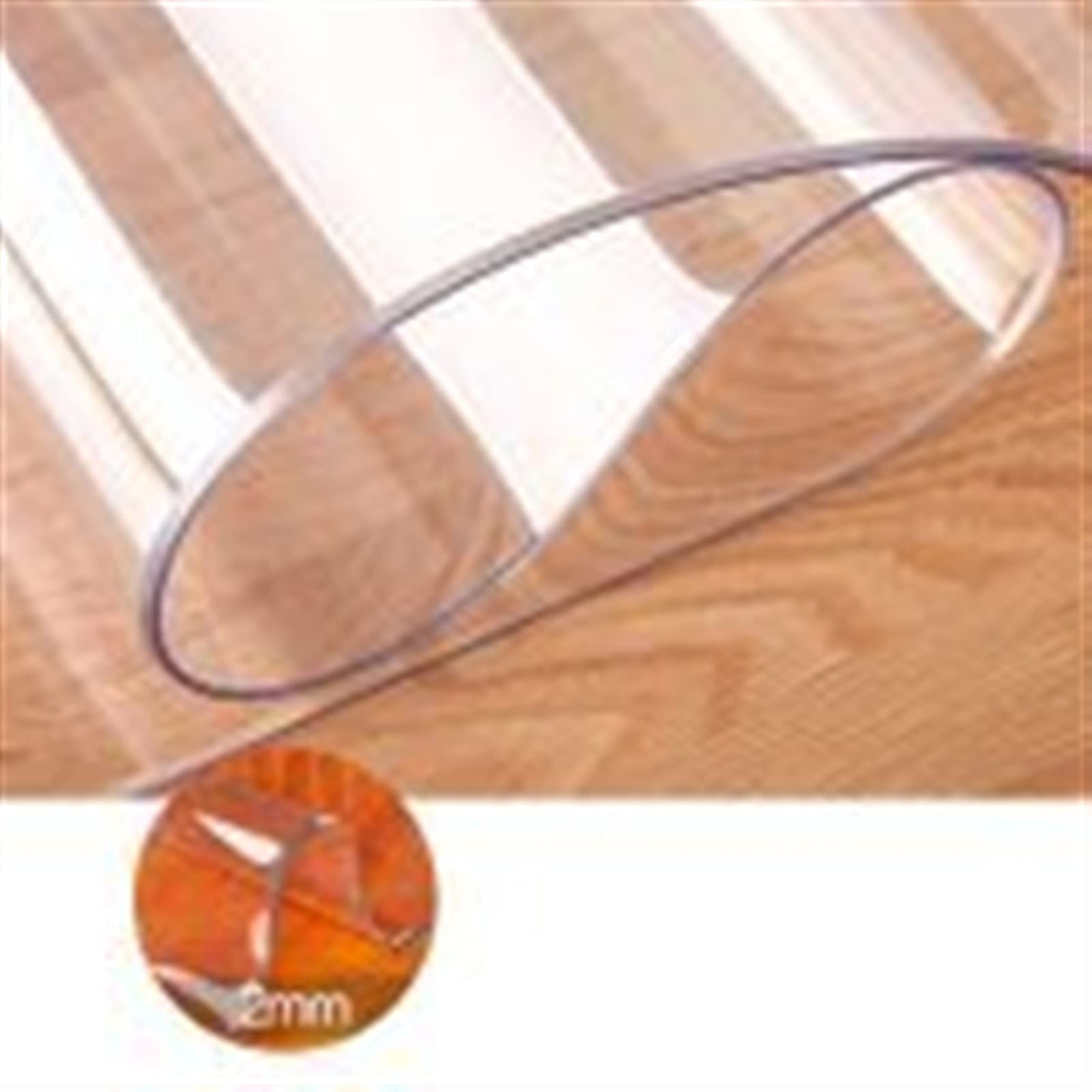 DTDMY Pellicola per tovaglia in plastica Trasparente, tovaglia Rotonda in Vinile/da tavola in Vinile/Tavolo e sedie Cover all'aperto/copertine da Tavolo per mobili da Giardino