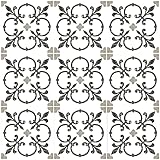 WallPops Simmons Tile Decal Kit, Black (DWPK4128)