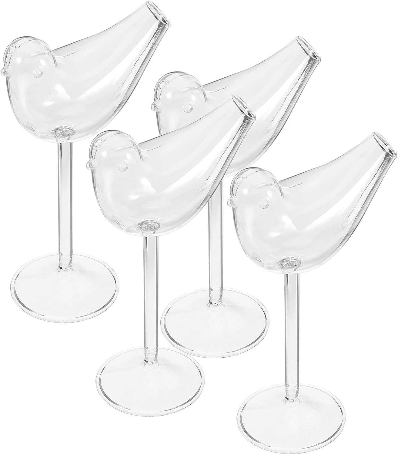 ABOOFAN 4pcs 4pcs Bird Cocktail Stemware for Guests Elegant Table Decor