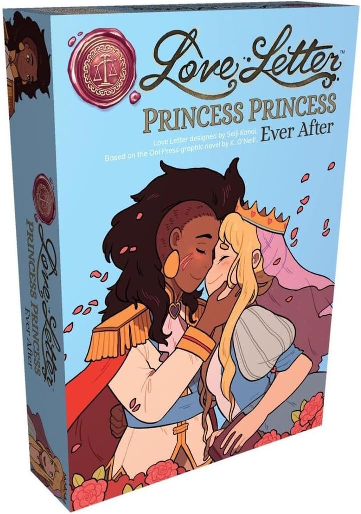 Renegade Game Studios | Love Letter: Princess Princess Ever After | Family Card Game | Ages 10 Plus | 2-6 Players | 20 Minutes Playing Time