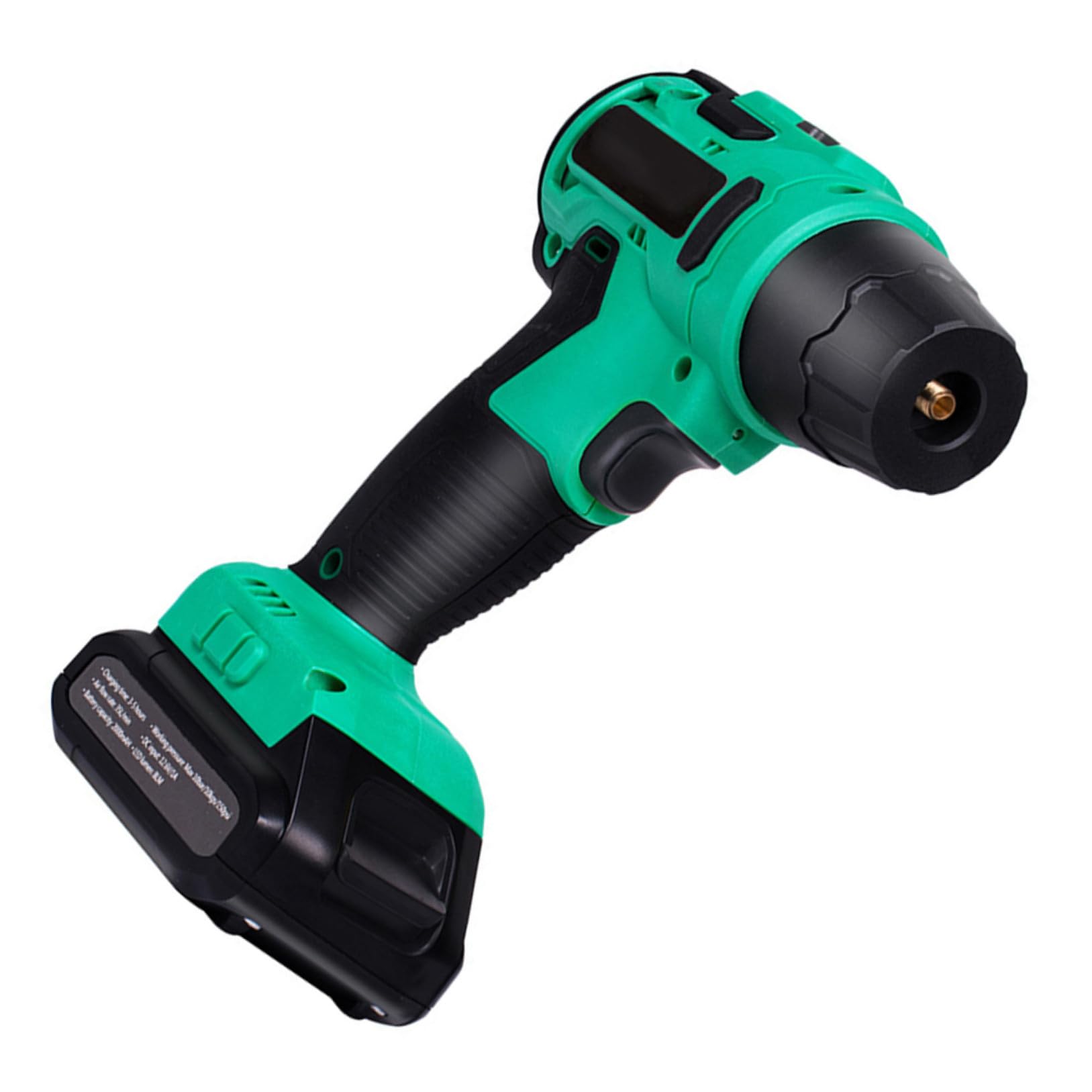 PRETYZOOM Bomba De Aire Inalámbrica para Inflar En El Coche Portátil Inalámbrica Color Verde
