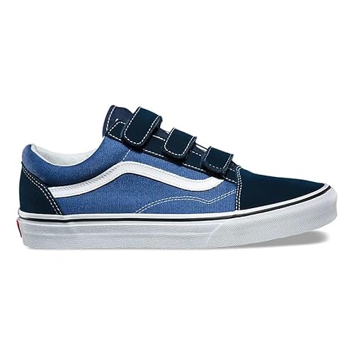 Vans Vans Men's Old Skool V Sneaker, (Suede/Canvas) Dress Blue/True Navy, Size 6