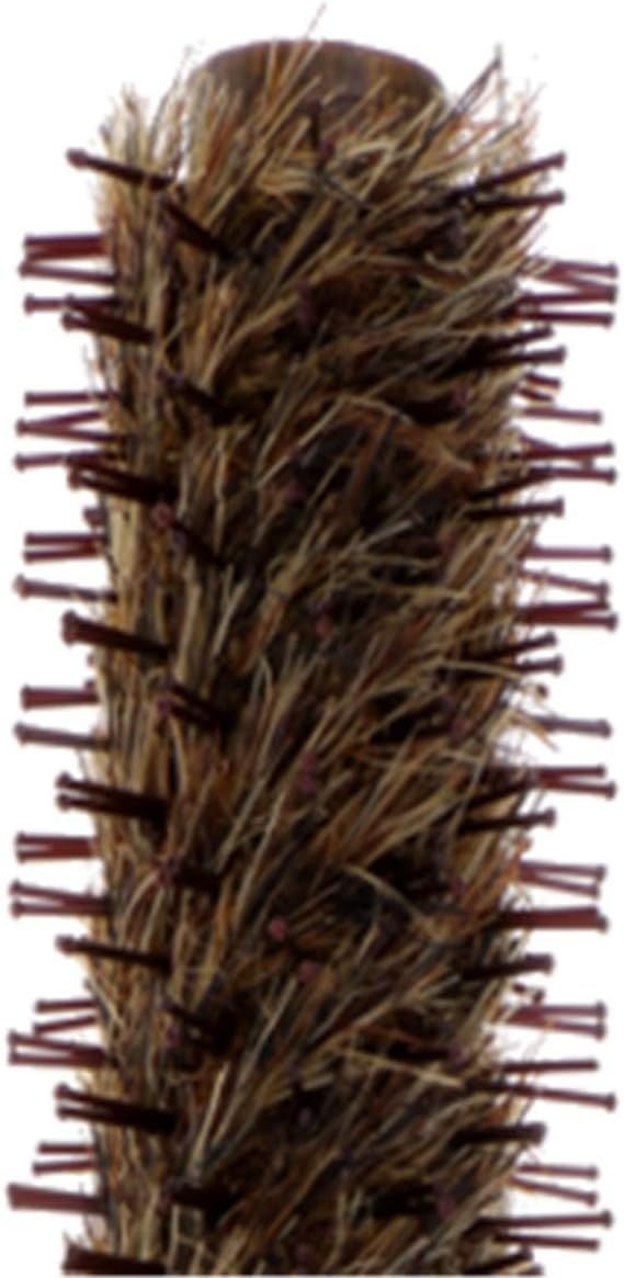 コーム 櫛 ナイロン木製ハンドルでボリュームを追加するブロー乾燥のためのヘアブラシ 家庭 美容師用 (色 : Wood B, Siz