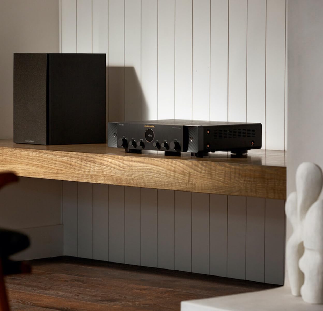 Marantz Stereo 70s Receptor de A/V de 2 Canales con 8K, Streaming HEOS Built-in, Fono y Radio FM/Dab+