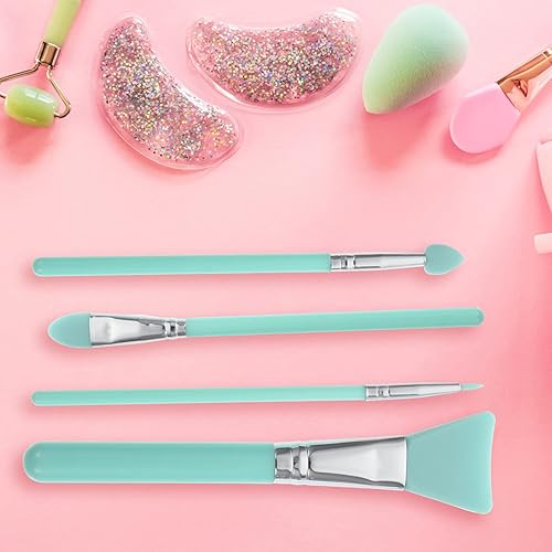 Miniatura 7 de Espátula de silicona, 7 piezas, cepillo de máscara de silicona, herramientas para el cuidado de la piel, herramientas para el cuidado de la piel,