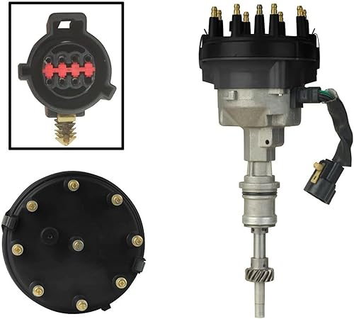 Piezas OEG Nuevo Distribuidor Compatible con Ford Mustang & Cougar Thunderbird 5.0 V8 3.2 1994 1995, reemplaza F0SE 12127-CA, F0SZ 12127-C, F4ZE